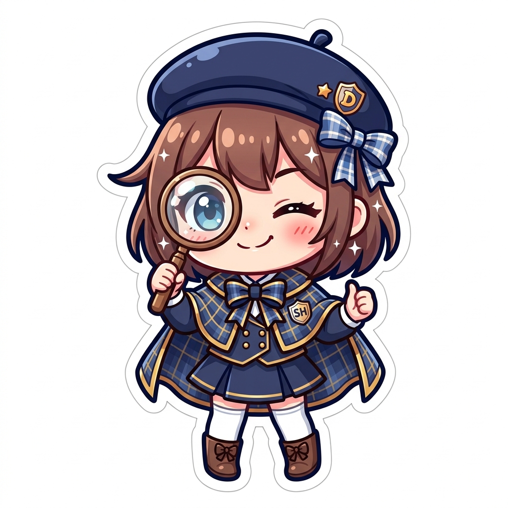 Detective Mascot